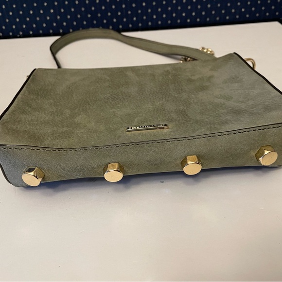 Rebecca Minkoff olive green suede purse - Picture 10 of 12